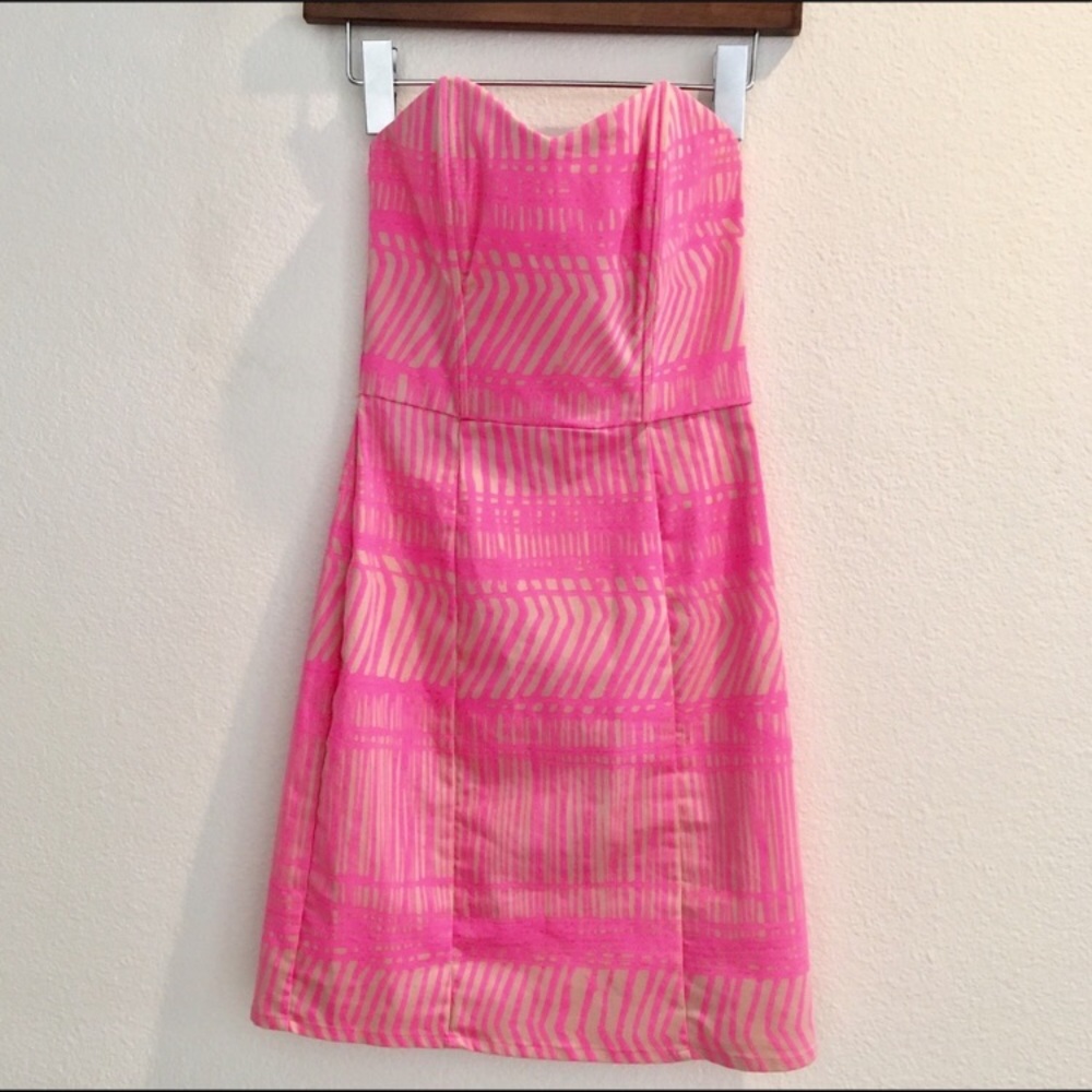 H&M STRAPLESS COCKTAIL DRESS 💕🌸 - Picture 2 of 6